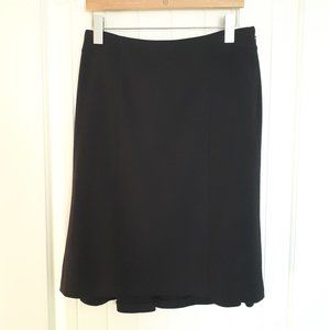 Ann Taylor Wool Skirt Black Size 6
